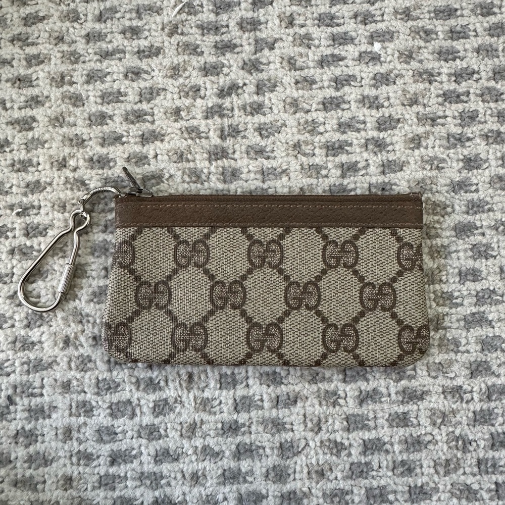 Gucci Accessory Collection Canvas Card Case